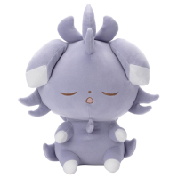 official Pokemon plush sleeping Espurr Poképeace +/- 33cm Takara tomy